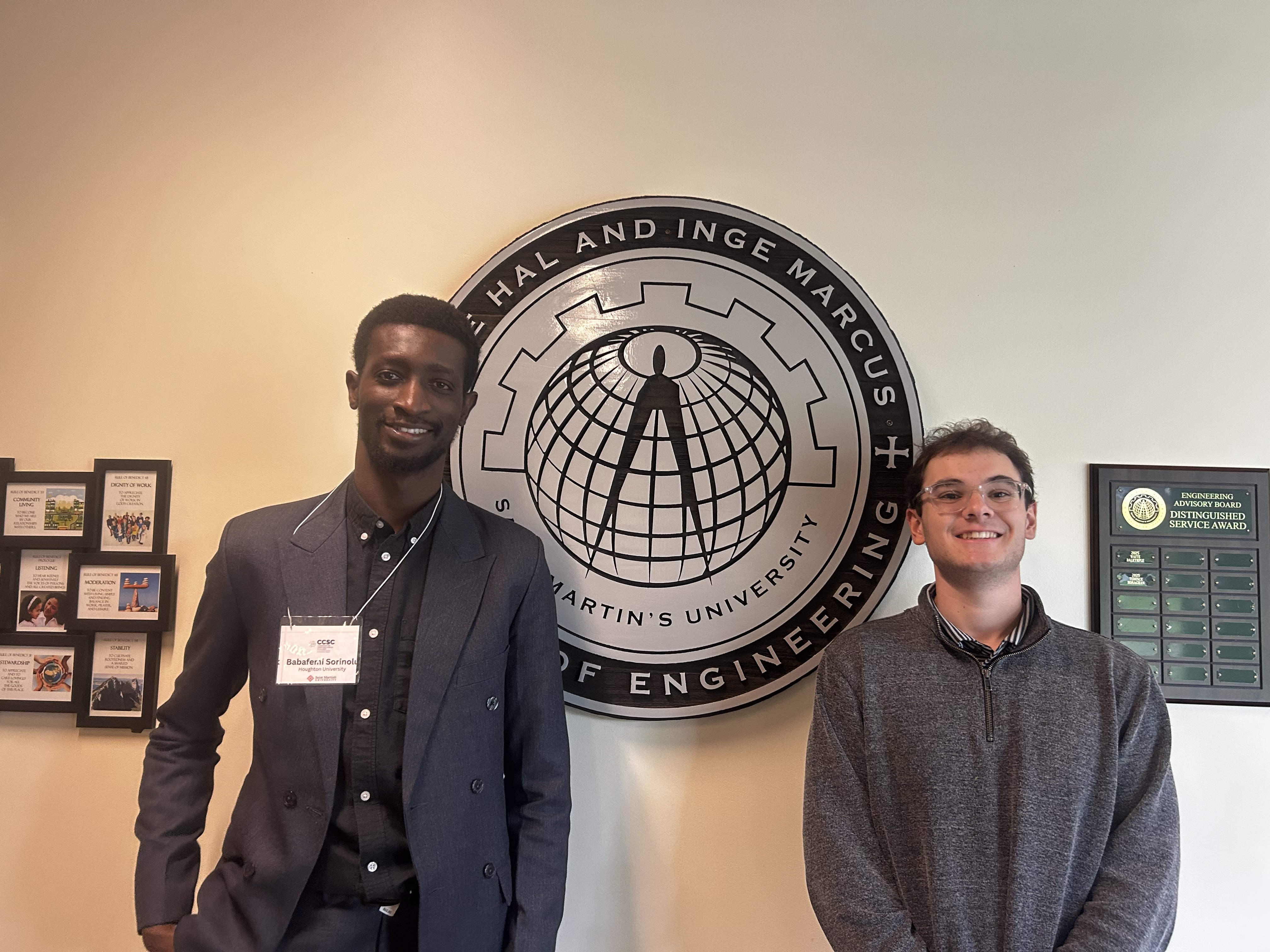 Me and Eric at CCSC NW 2025! 🎉